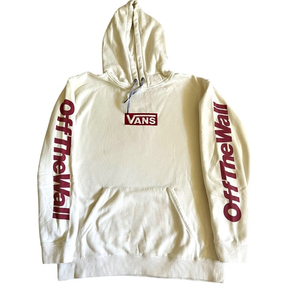 Vans Other - Vans OffTheWall Cream Hoodie
